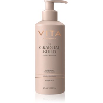 Vita Liberata Fabulous Gradual Tanning Lotion loțiune autobronzanta fără culoare pentru corp - imagine 2